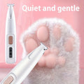 Low-Noise Pet Clipper for Dogs & Cats: Quiet Design to Reduce Stress, Rounded Blades for Gentle Grooming, 90-Minute Runtime