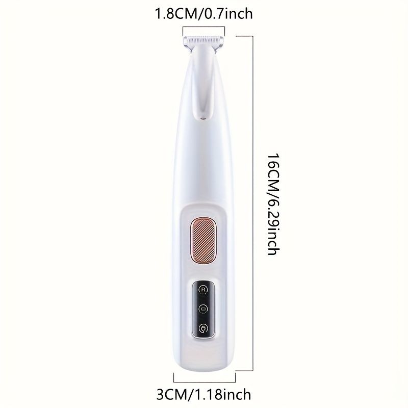 Low-Noise Pet Clipper for Dogs & Cats: Quiet Design to Reduce Stress, Rounded Blades for Gentle Grooming, 90-Minute Runtime