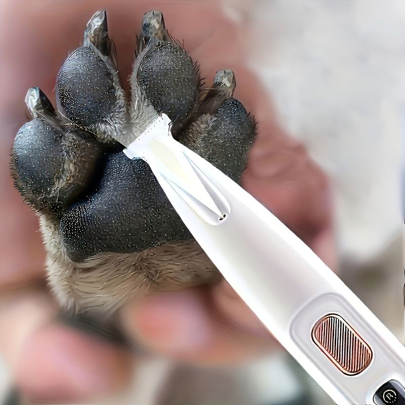 Low-Noise Pet Clipper for Dogs & Cats: Quiet Design to Reduce Stress, Rounded Blades for Gentle Grooming, 90-Minute Runtime