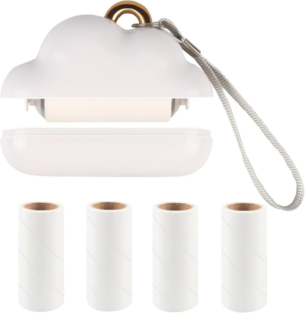 Mini Travel Lint Roller - Blue