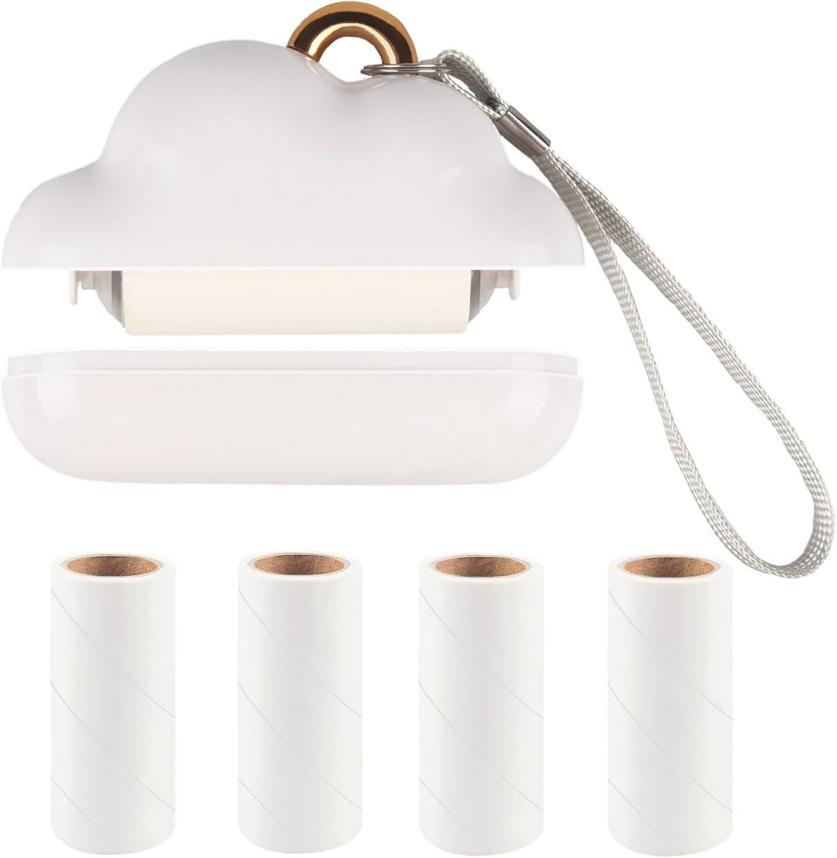 Mini Travel Lint Roller - Blue