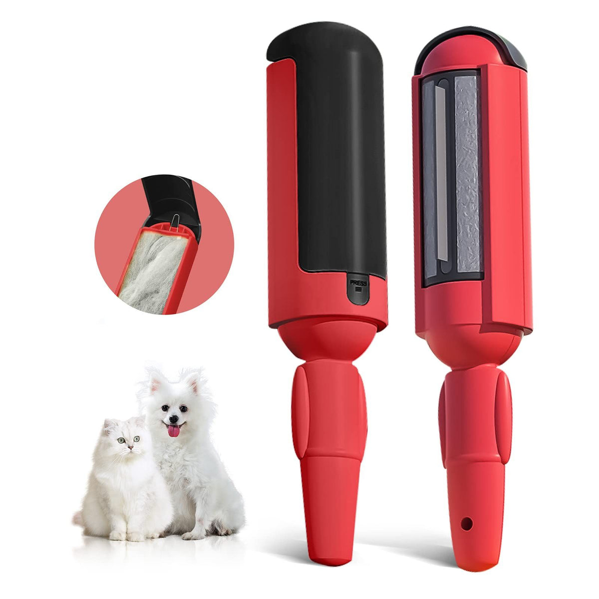 Washable Pet Hair Remover Roller (2-Pack)