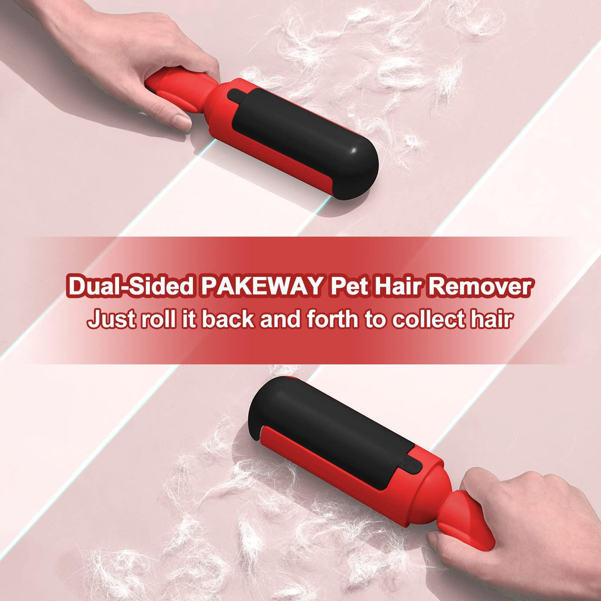 Washable Pet Hair Remover Roller (2-Pack)