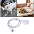 50" Pet Shower Head Attachment for Bathtub & Sink, Portable Dog Bathing Sprayer with Flexible Hose, Robust ABS Handheld Grooming Tool for Pets & People