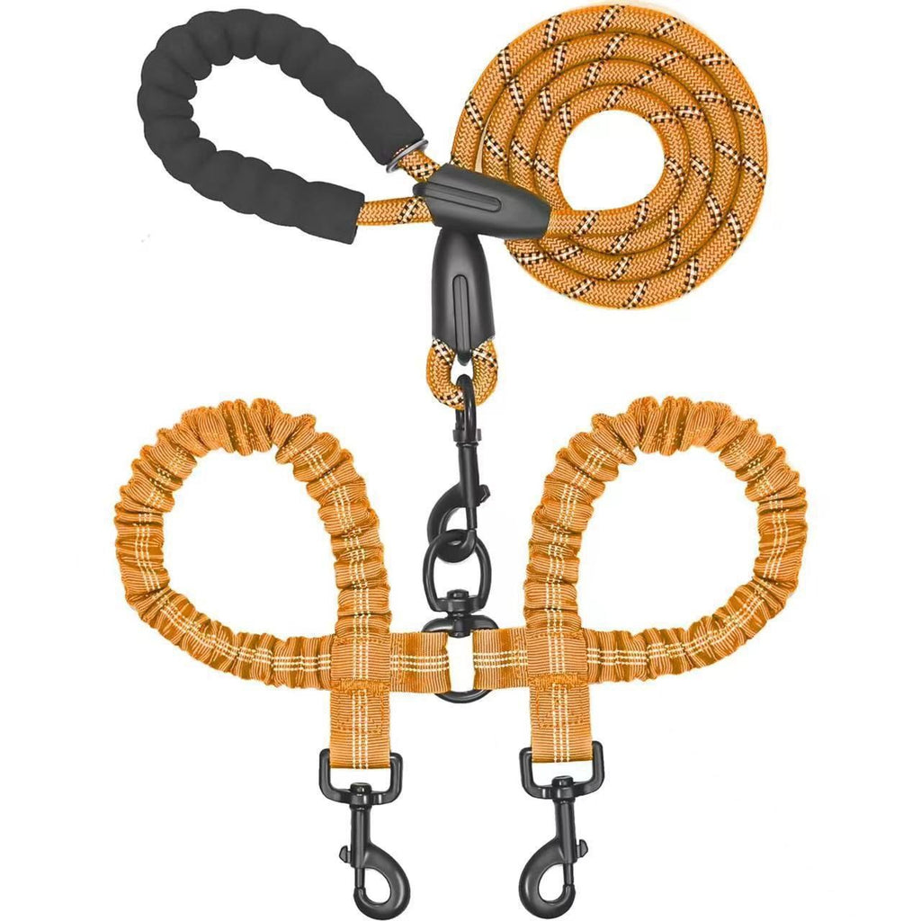 2-in-1 Retractable No-Pull Dog Leash