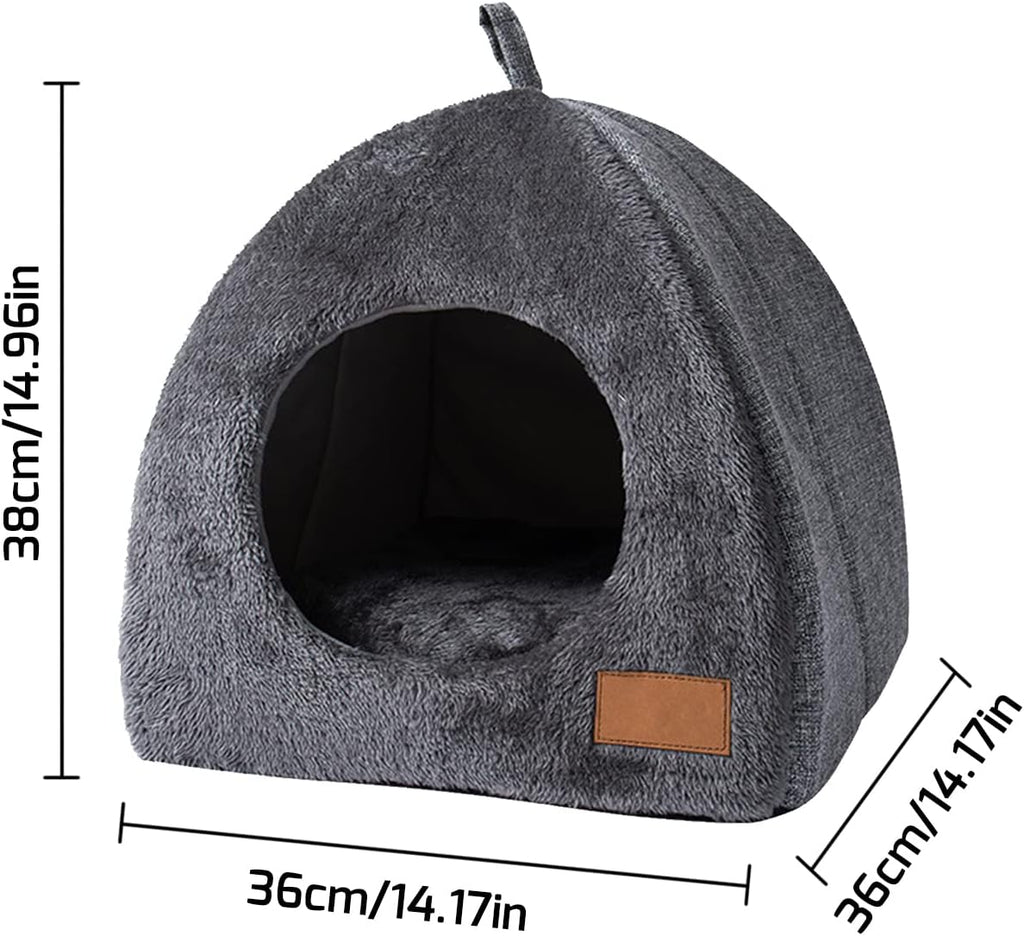 Cozy Cave Bed for Cats & Small Dogs