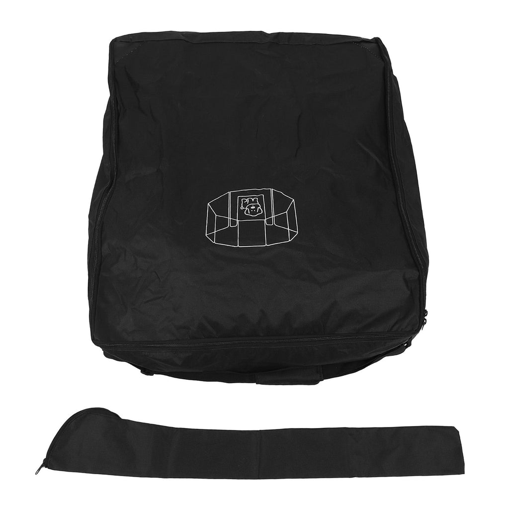 Dog Playpen Storage Bag 8 Panels 9 Stakes Capacity Oxford Fabric Dog Pen Travel Bag for FXW 32 Inch Fence