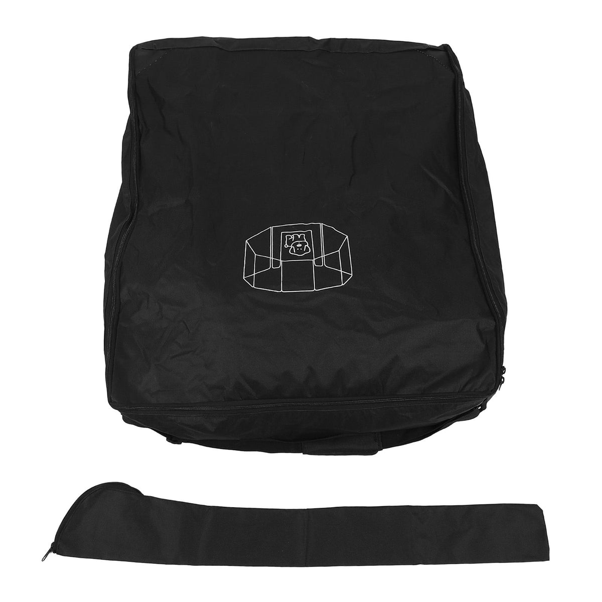 Dog Playpen Storage Bag 8 Panels 9 Stakes Capacity Oxford Fabric Dog Pen Travel Bag for FXW 32 Inch Fence