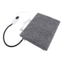 Pet Heating Pad Short Plush 9 Levels Adjustable Bite Proof Scratch Proof Heated Cat Dog Bed with Timer for Home