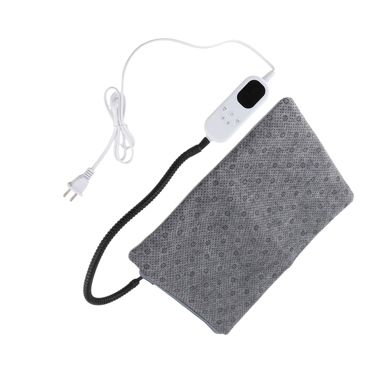 Pet Heating Pad Short Plush 9 Levels Adjustable Bite Proof Scratch Proof Heated Cat Dog Bed with Timer for Home