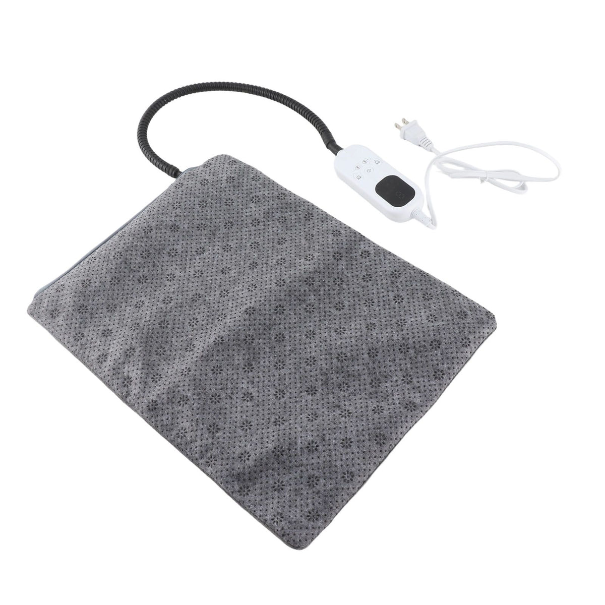 Pet Heating Pad Short Plush 9 Levels Adjustable Bite Proof Scratch Proof Heated Cat Dog Bed with Timer for Home