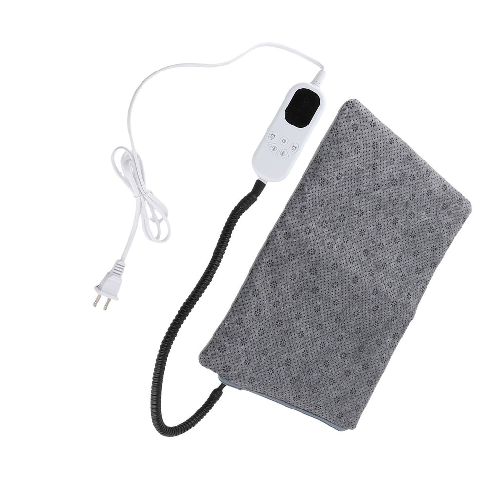 Pet Heating Pad Short Plush 9 Levels Adjustable Bite Proof Scratch Proof Heated Cat Dog Bed with Timer for Home