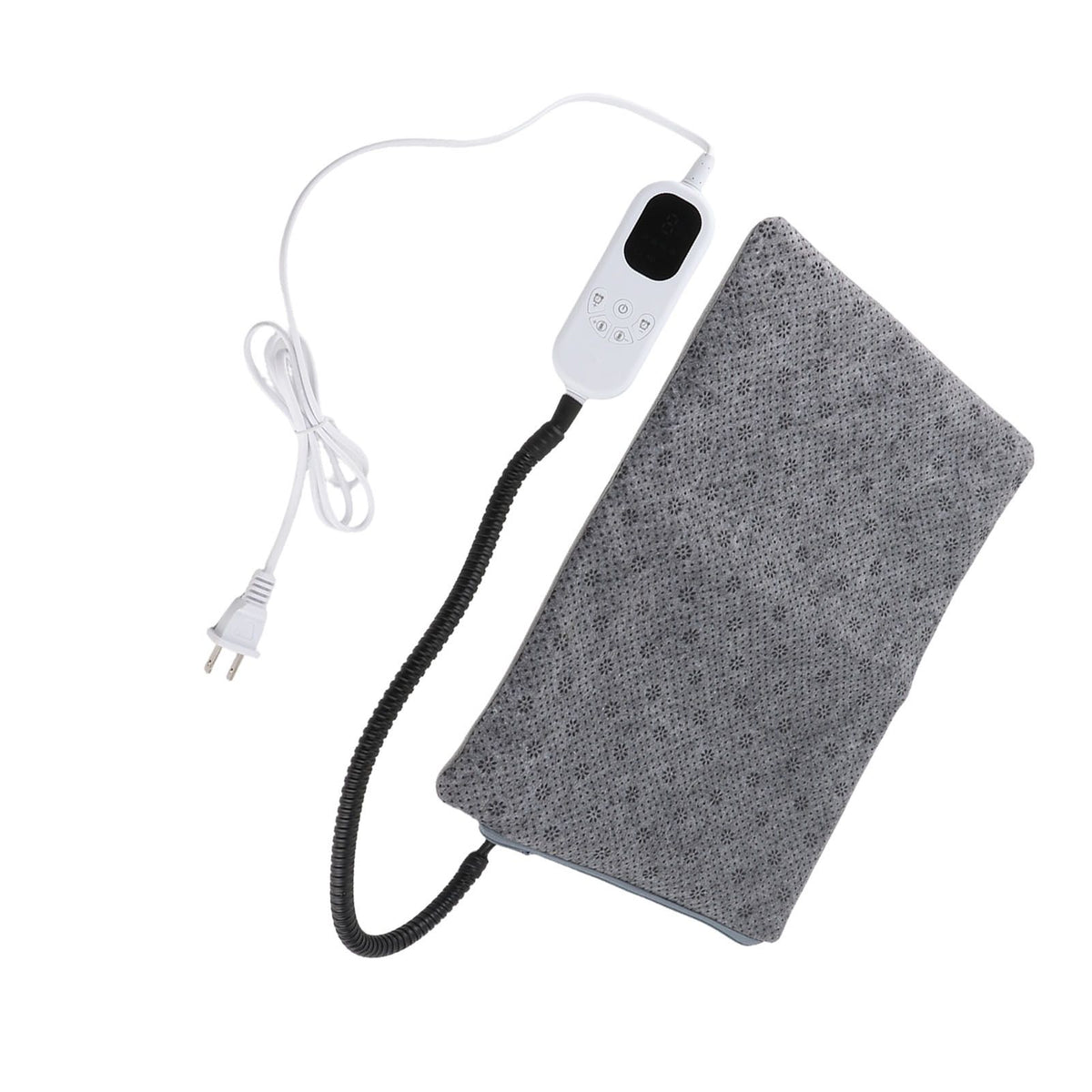 Pet Heating Pad Short Plush 9 Levels Adjustable Bite Proof Scratch Proof Heated Cat Dog Bed with Timer for Home