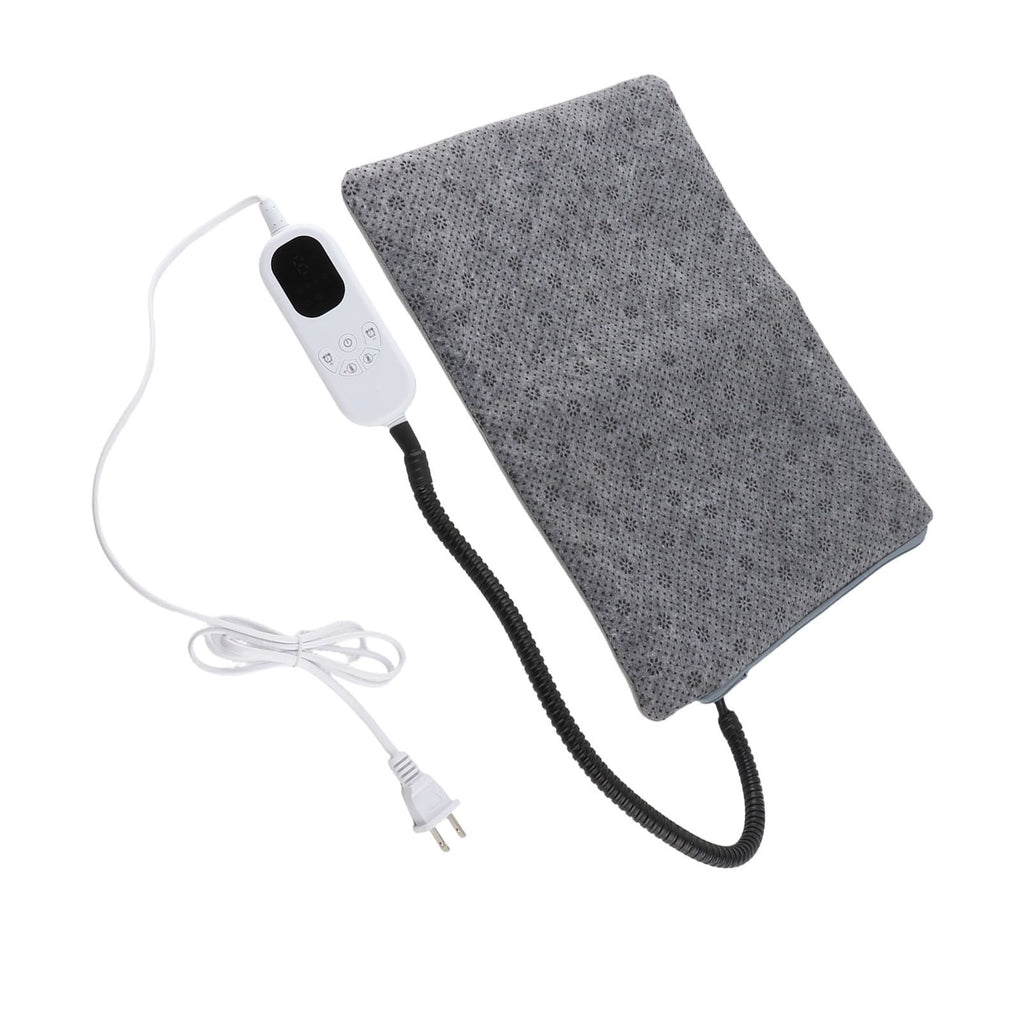 Pet Heating Pad Short Plush 9 Levels Adjustable Bite Proof Scratch Proof Heated Cat Dog Bed with Timer for Home