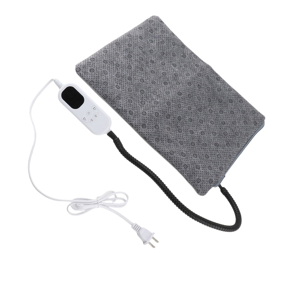 Pet Heating Pad Short Plush 9 Levels Adjustable Bite Proof Scratch Proof Heated Cat Dog Bed with Timer for Home