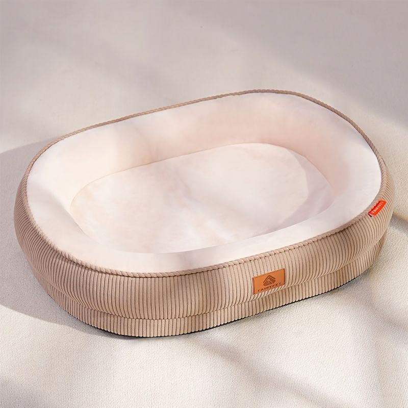 All-Season Washable Pet Bed - Tan (Medium)