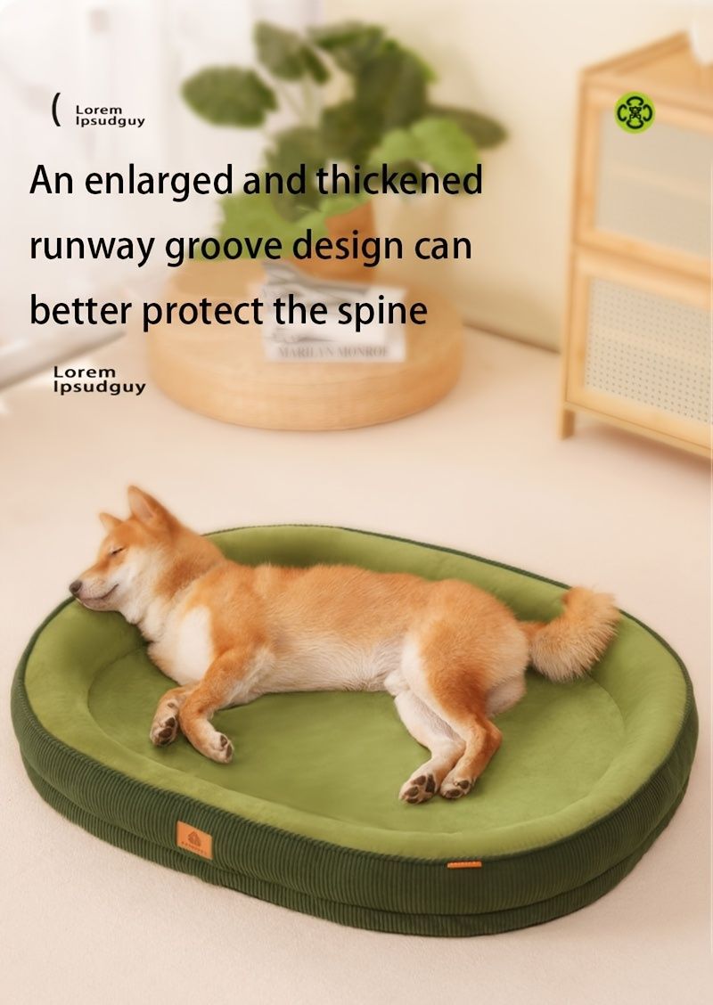 All-Season Washable Pet Bed - Tan (Medium)
