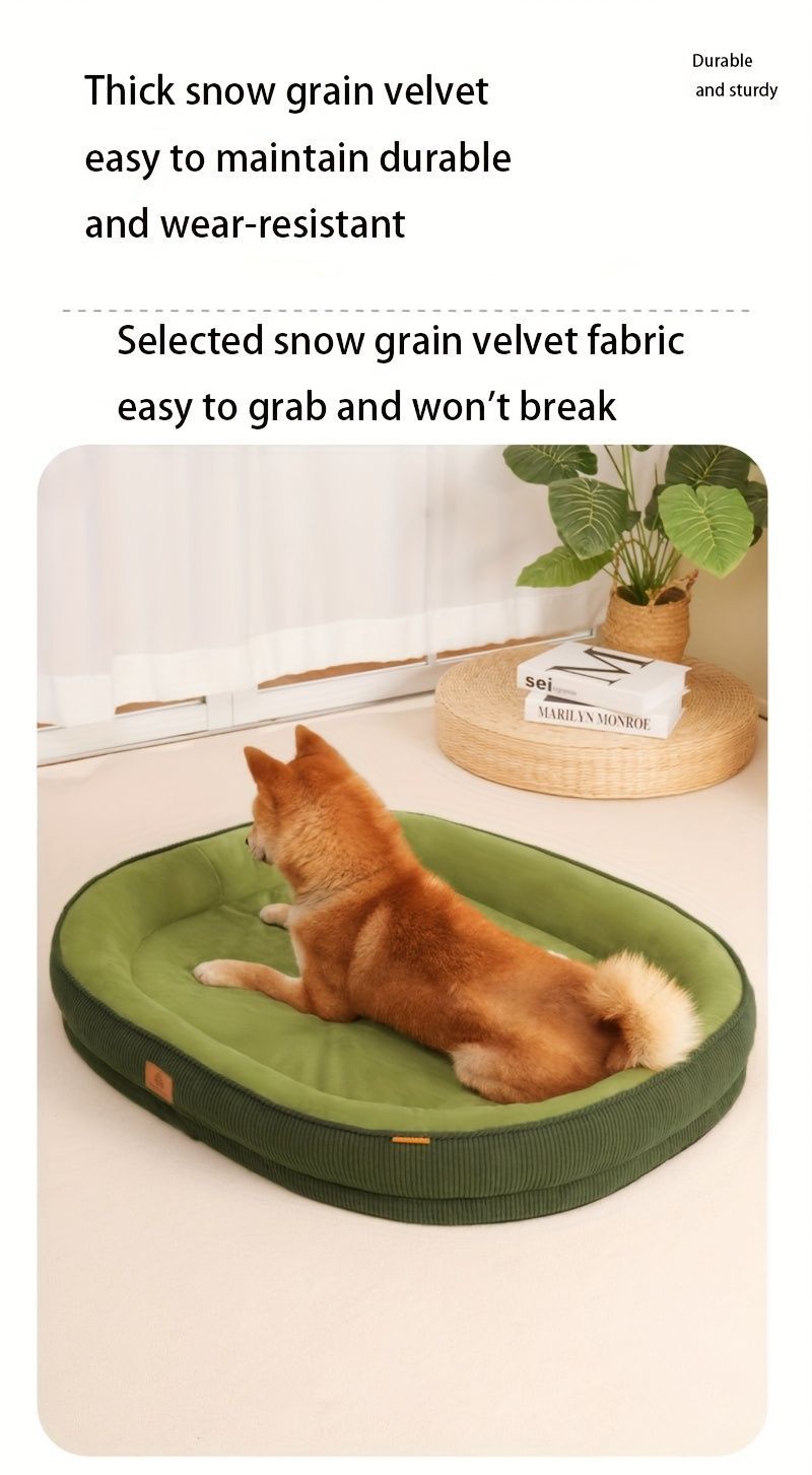 All-Season Washable Pet Bed - Tan (Medium)
