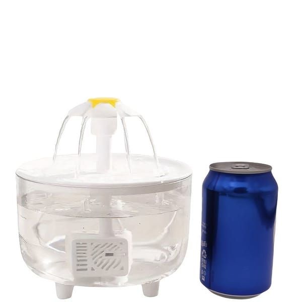 Smart Pet Water Fountain with Dual Filtration