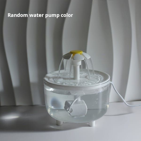 Smart Pet Water Fountain with Dual Filtration