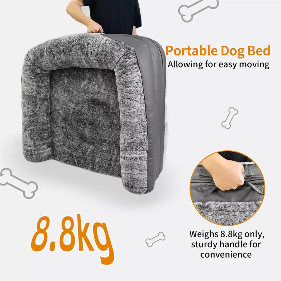 Human-Sized Foldable Orthopedic Dog Bed (XL)